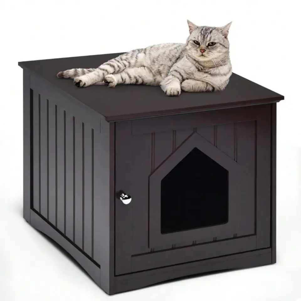 Weatherproof Multi Function Cat House Nightstand