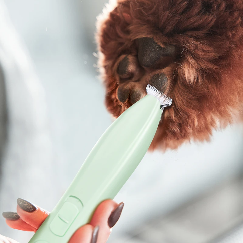 Pet Clipper 1 widened blade Cat Dog Foot Shaver Pet Toe Electric Clipper Without Battery