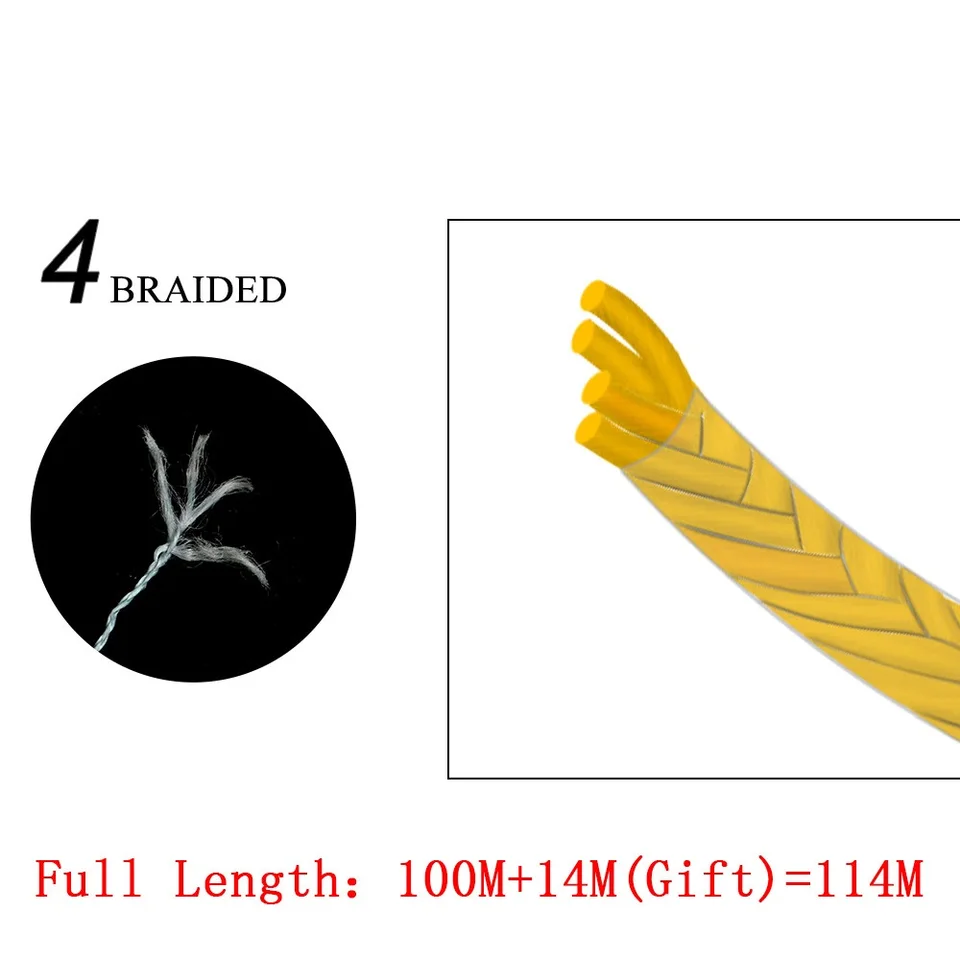 Filo Dyneema Intrecciato Bianco 4mm | 100 Metri | Carico Di Rottura 1250 DaN | Per Nautica E Alpinismo - Foto 7