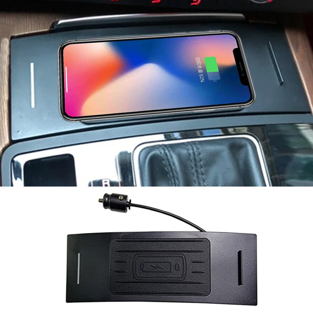 

Беспроводное зарядное устройство Qi для Audi A6 C7 A7 RS6 2012-2018, 15 Вт