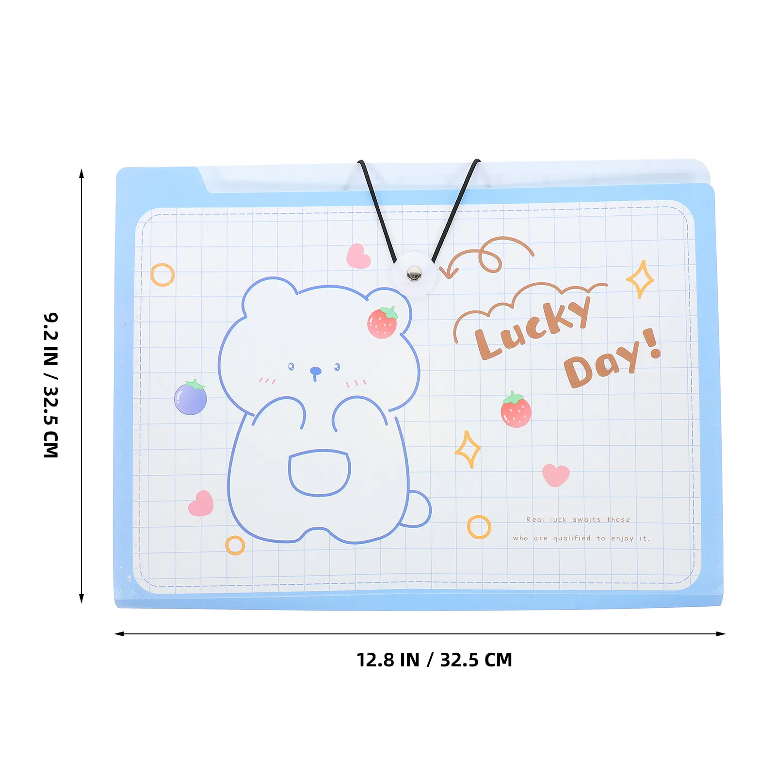 2pcs 아코디언 파일 폴더 A4 용지용 플라스틱 문서 보관 가방 청구서 영수증 티켓 체크 멀티 포켓 휴대용 사무실