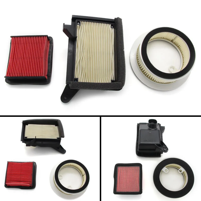 Motorrad Vergaser Luftfilter Reiniger Intake 3pcs Für Yamaha XP530 TMAX530 DX SX 2017 2018 2019 59C-15408-00 BC3-15407-00 – Detail 1