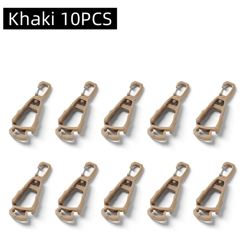 Khaki 10PCS