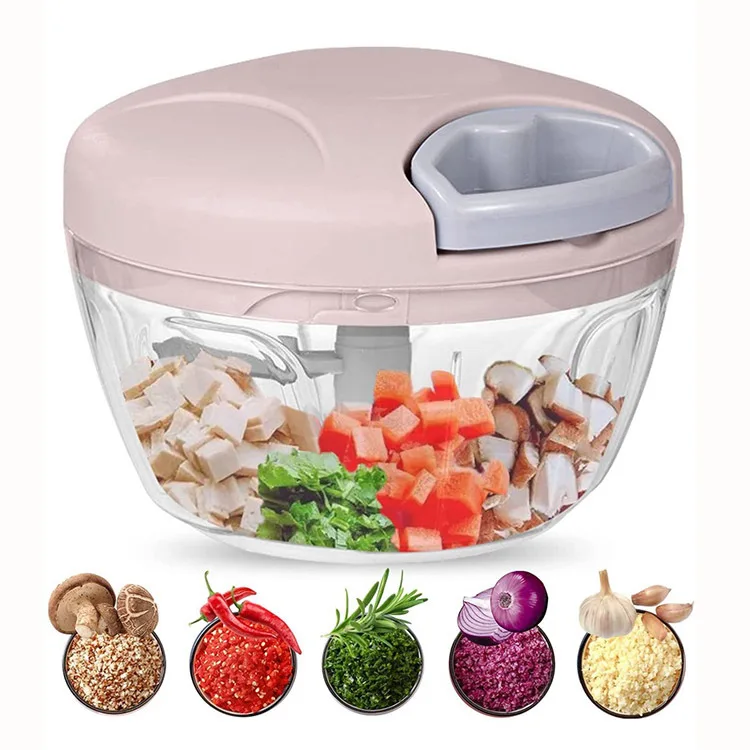 Manual Food Chopper for Vegetable Fruits Nuts Onions Chopper Hand