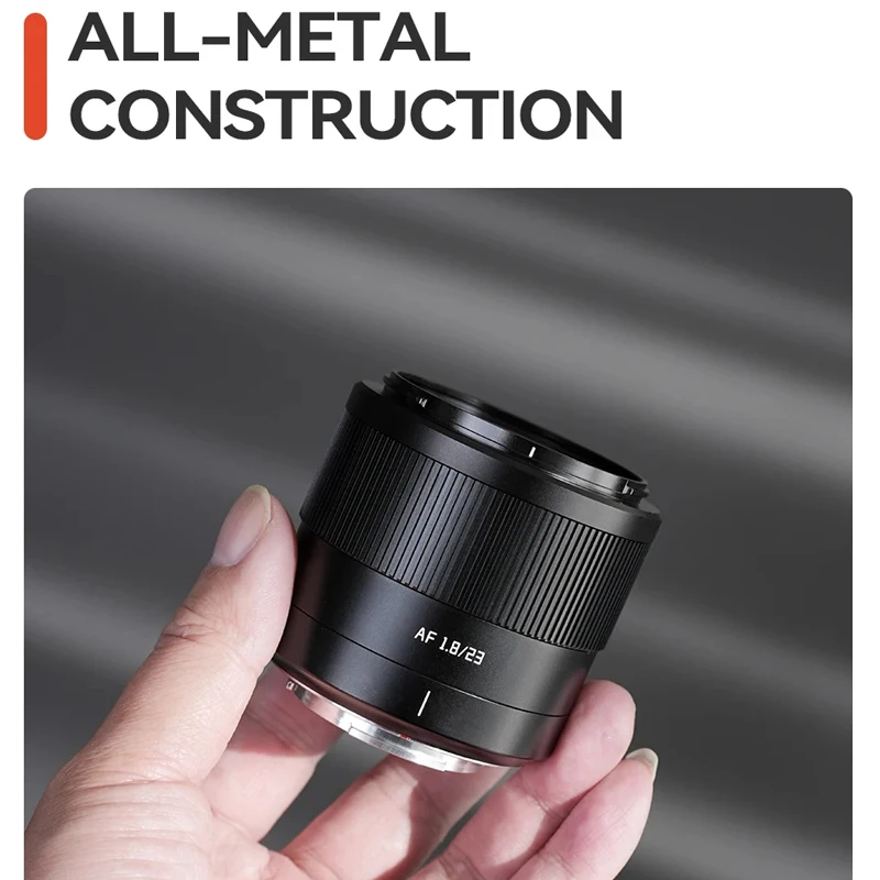 TTArtisan AF 23mm F1.8 렌즈 APS-C 자동 초점 카메라 렌즈 니콘 Z ZFX 후지필름 X XF E X-H2S XT30 X-T200 마운트 카메라용