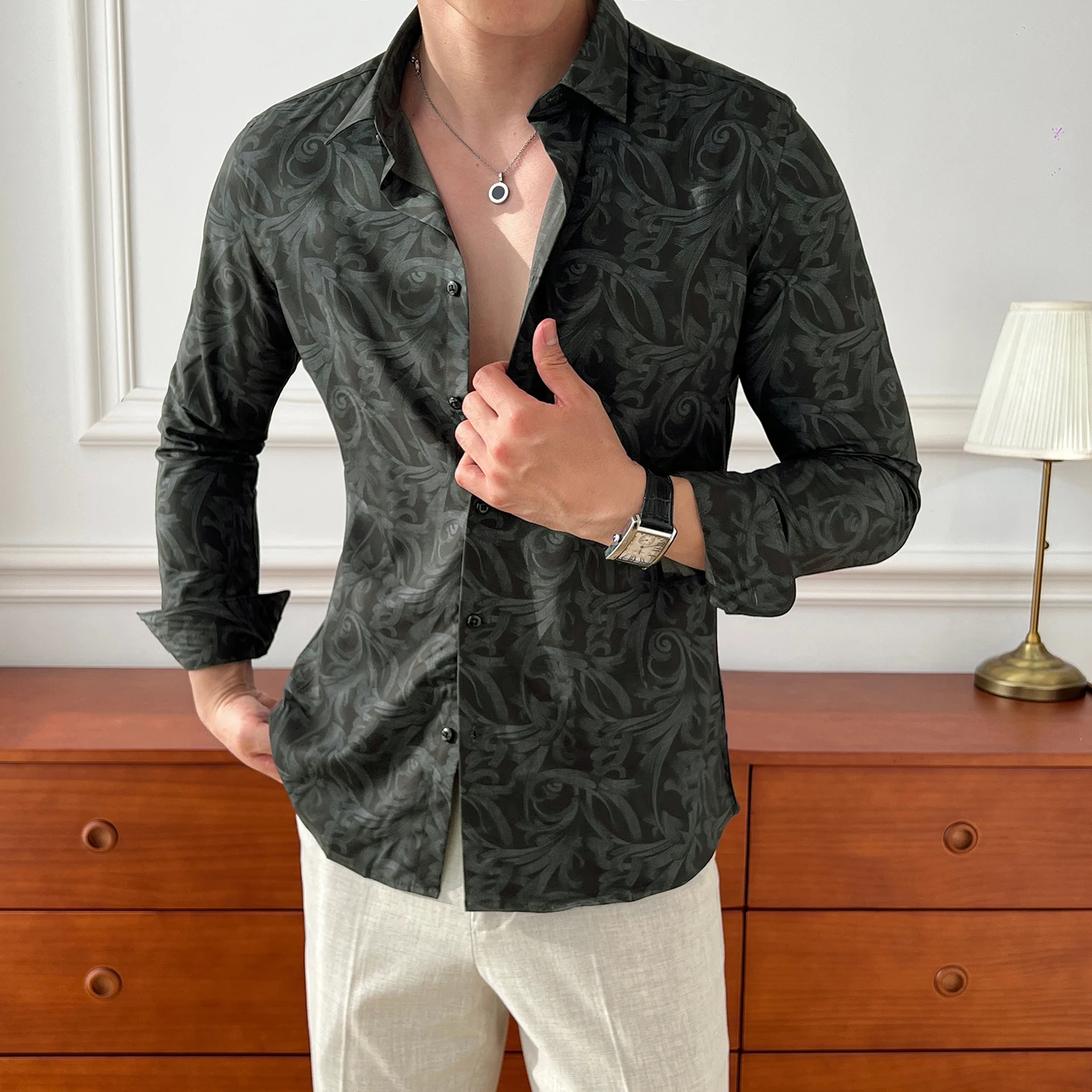 chinese dress ladies Amazon.com: Ymosrh Button Down Shirt Men, Long Sleeve Solid Color Dress  Shirts for Men Casual Dress Shirts Untucked Camisas para Hombres Mens  Fitted Up Shirts Business Sleeves Work (S, Beige) : Clothing,