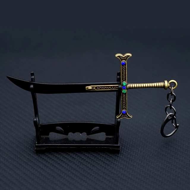 Night Dracule Mihawk OP 1 Metal Blade Espada Negra, Modelo de Arma