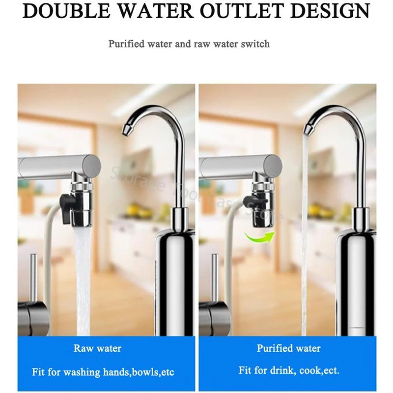 Water Purifier Household Direct Drinking Tap Filter Tap Water Filtration Filter Ceramic Cartridge Purifier