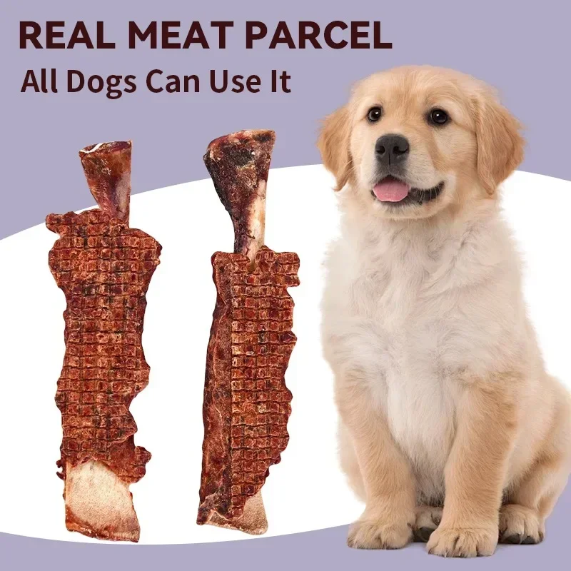 Pet Food Handheld Steak 80g Dog Snacks Cleanse Teeth Bone Pure Beef Nutrition Calcium Supplement Pet Adult Dog Snacks Food Dog snacks, dog freeze dry snacks