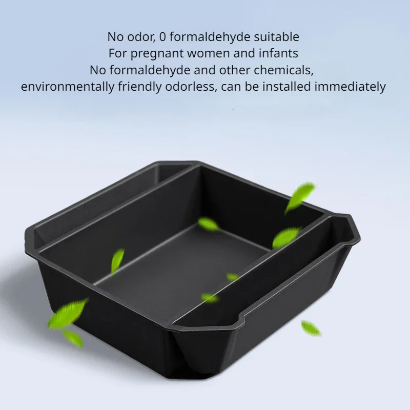 Center Control Storage Box for Tesla Cybertruck 2024 Car Modification Accessories TPE ABS Armrest Box Cyberpica Storage Box