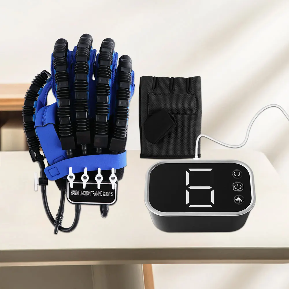

Rehabilitation Robot Gloves Hand Stroke Recovery Equipment Finger Trainer Gloves for Hemiplegia Patient Hand Care Equipment