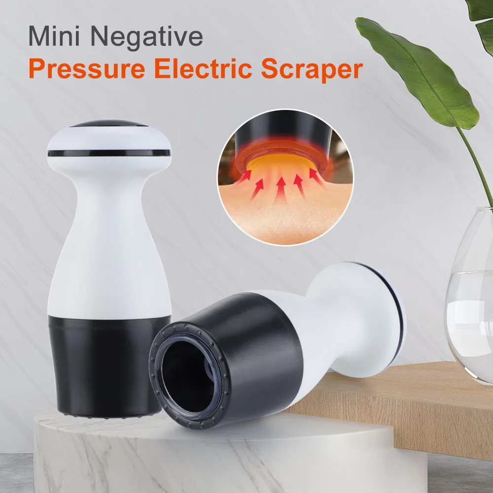 Vacuum Negative Pressure Electric Cupping Device Wireless USB Charging Neck Back Massager Walking Can Sucking Device 5