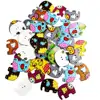 50 Pieces Assorted Color Elephant Shape Wooden Flat 2 Holes Buttons for Sewing Crafts Scrapbooking 3