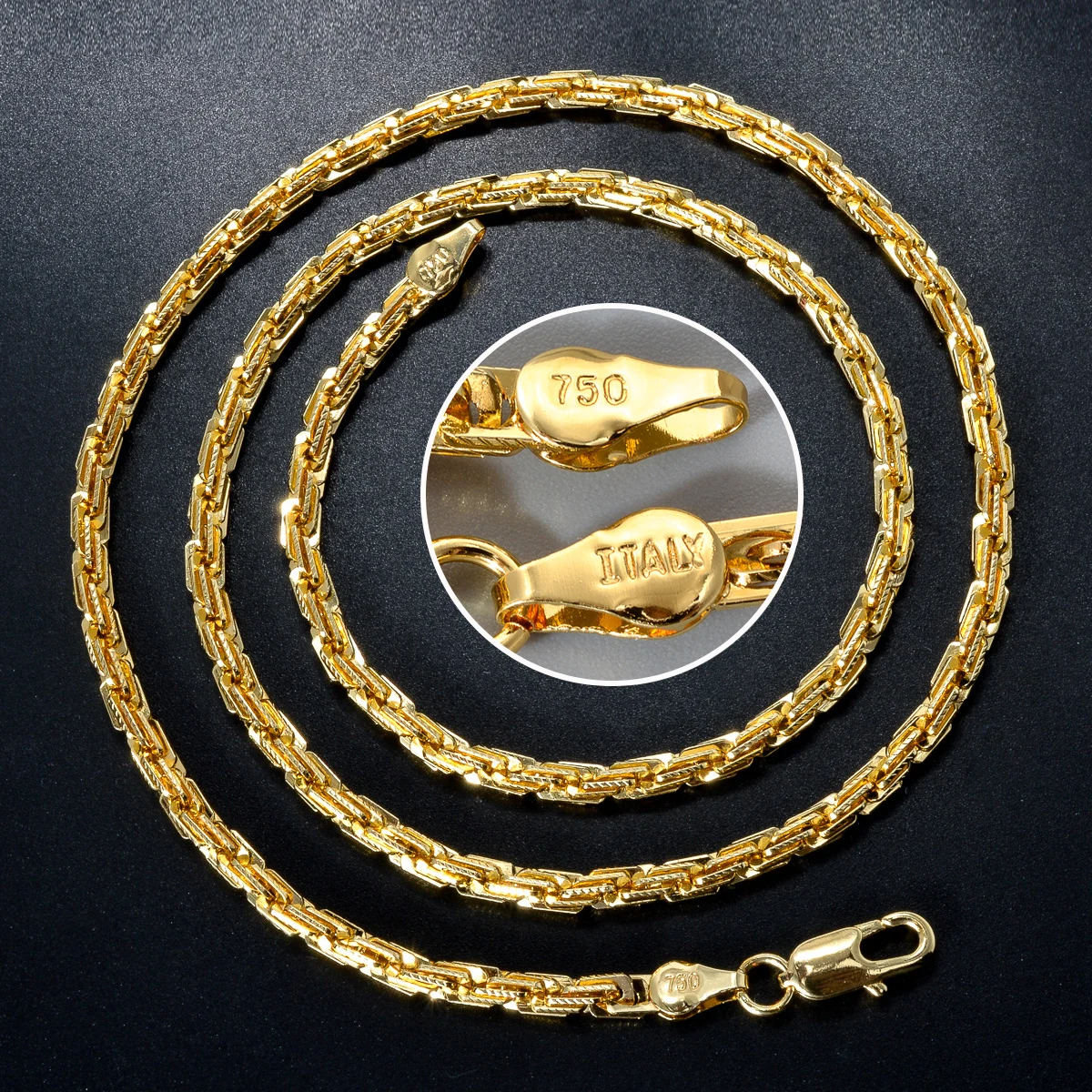 قلادة علي شكل ثعبان