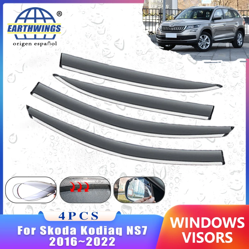 WindDeflectorsforSkodaKodiaqNS7SUV201620222020AccessoriesCar