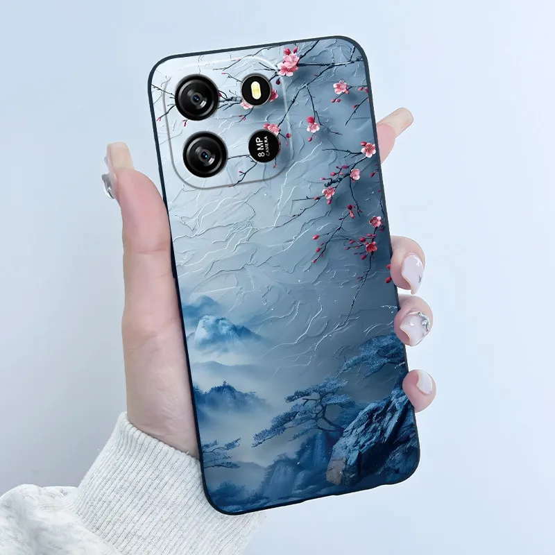 Adorable Cartoon Soft Silicone Protective Phone Case Cover