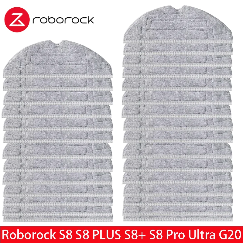 Ultra-Effective Double Vibration Mop Pads for Roborock Vacuum Cleaner Robot
