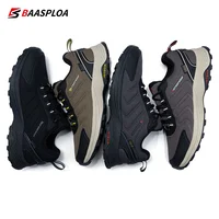 Baasploa Man Hiking Shoes Wear-Resistant Sneakers Non-slip Men Outdoor Sneaker Waterproof Light Male Walking Shoes Comforty 2023 5