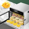 Smart Touch Panel Food Dehydrator  6/8 Layers Stainless Steel Trays Fruit Vegetable Meat Drying Machine DIY Snacks Melties Baker 3