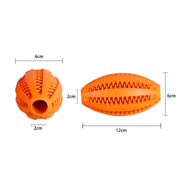 Soft Pet Toys Funny Natural Ball Dog Chew Toy for Dog Tooth Clean Food Ball Toy Extra-tough Rubber Ball Dog Animals 6