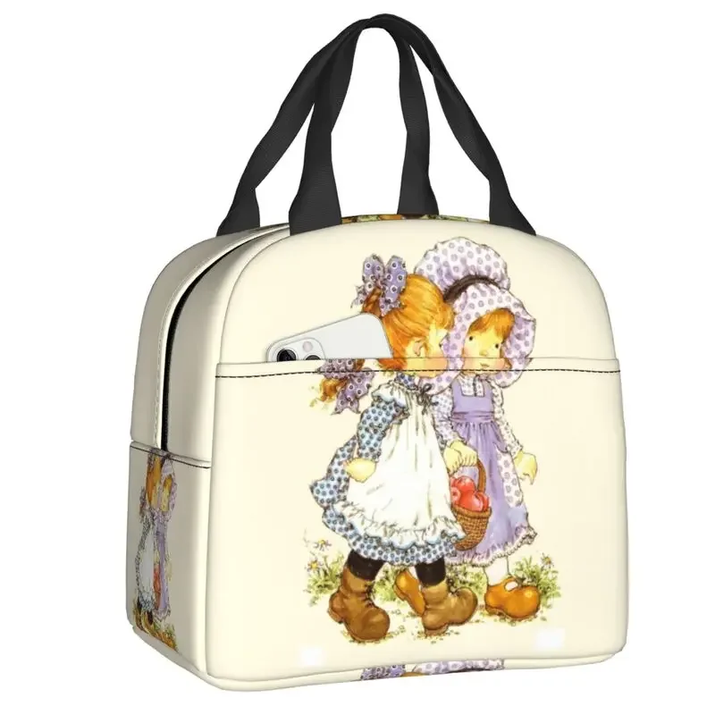 

Портативный Ланч-бокс с героями мультфильмов, Сара Кэй, Женский герметичный термальный Ланч-бокс для девочек, изолированный Ланч-бокс с едой, школьный детский студент