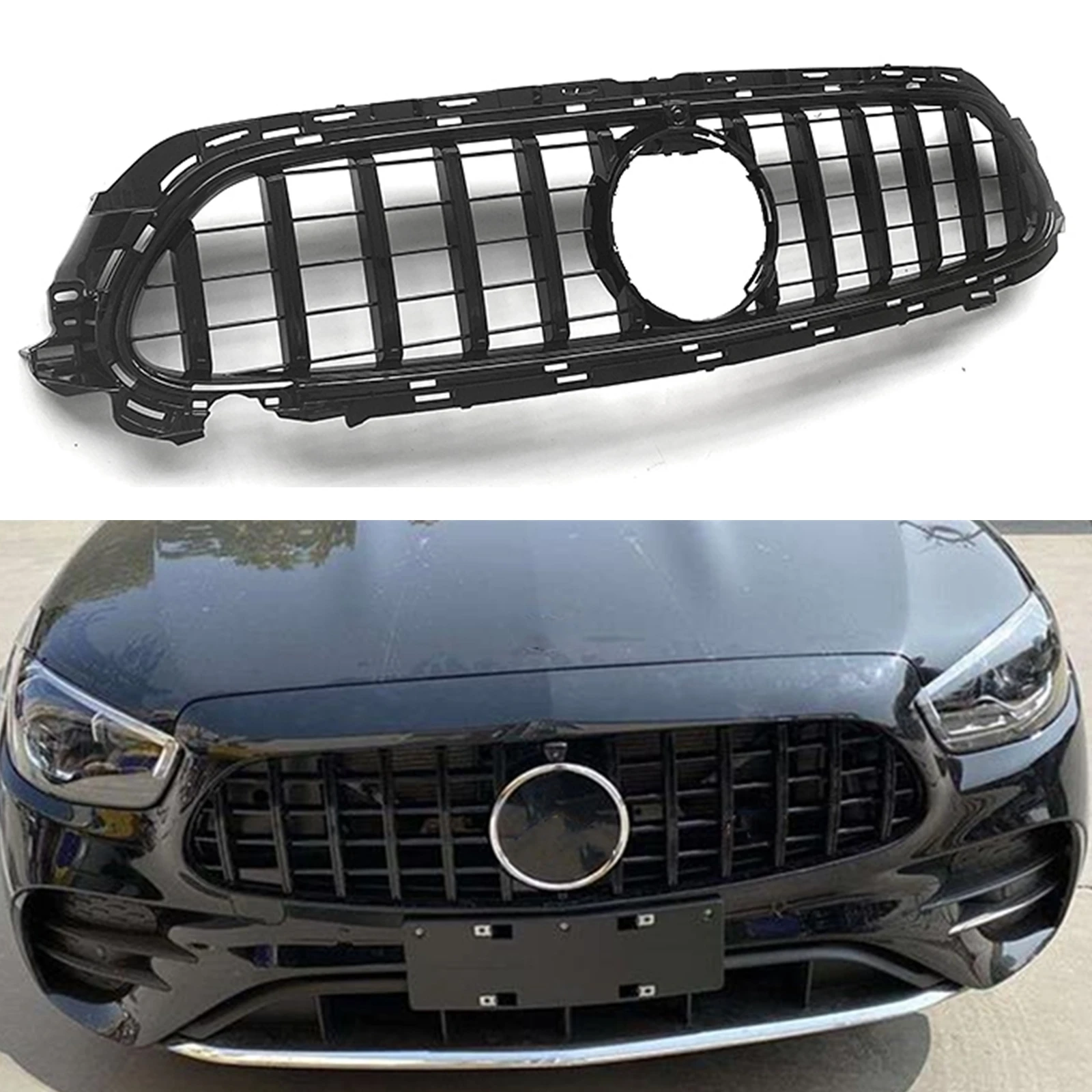 READY STOCK] Front Chrome GT Grille For Mercedes Benz W212 E-Class
