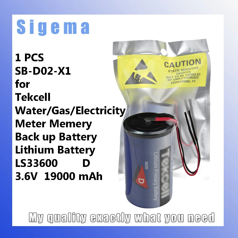 

SB-D02 расходомер воды/Газа/электроэнергии, ПЛК, батарея с ЧПУ LS33600 TL-4930 D 3,6 В, литиевая батарея для производства Кореи