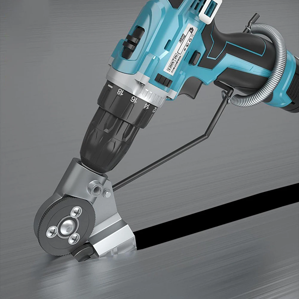 Metal Sheet Cutter Adapter Attachment Electric Drill To Shears Cutter Nibbler Metal Sheet Cutting Machine Tool Cutting Iron