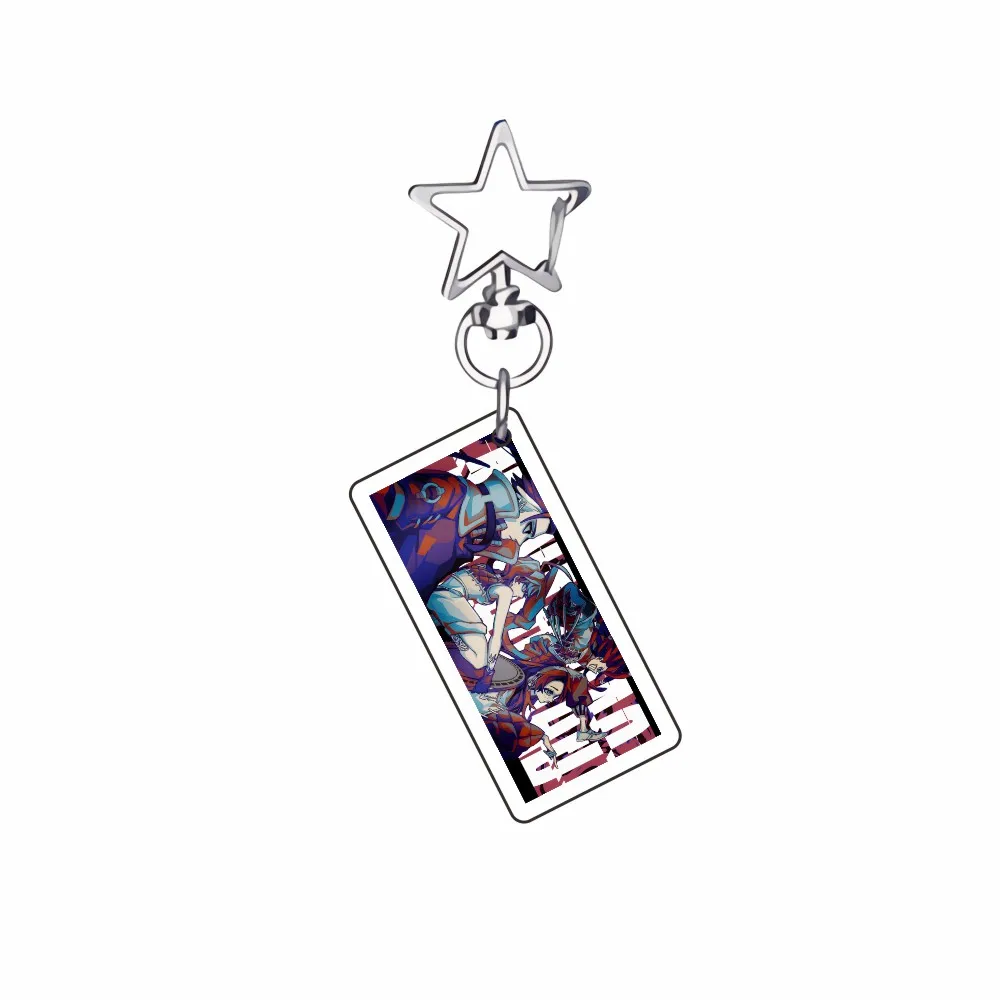 Anime Manga Gachiakuta Keychains Acrylic Keyring Pendant