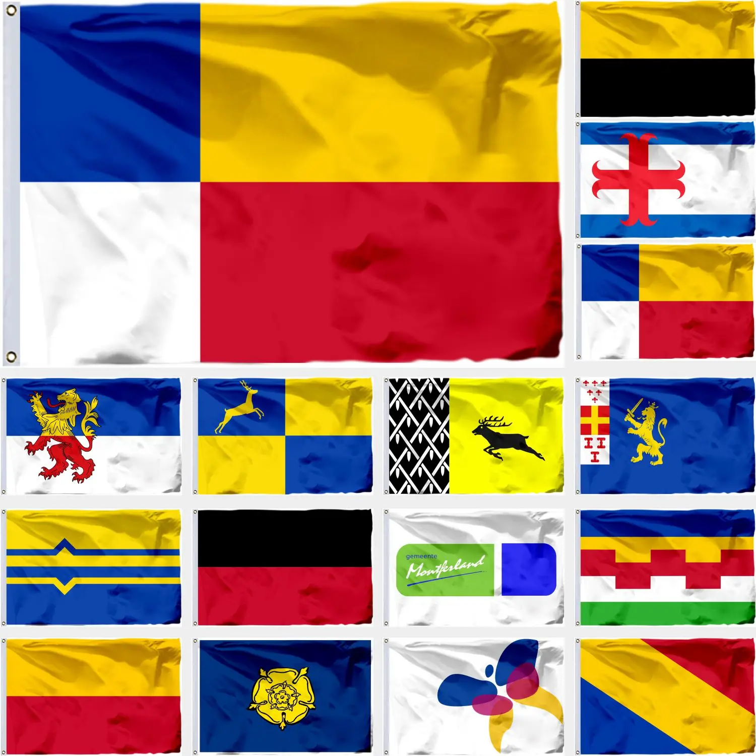 

Netherlands Gelderland State Heerde City Flag Zutphen and Rheden 3X5FT Lingewaard of Rozendaal 90x150CM Lochem Banner Maasdriel