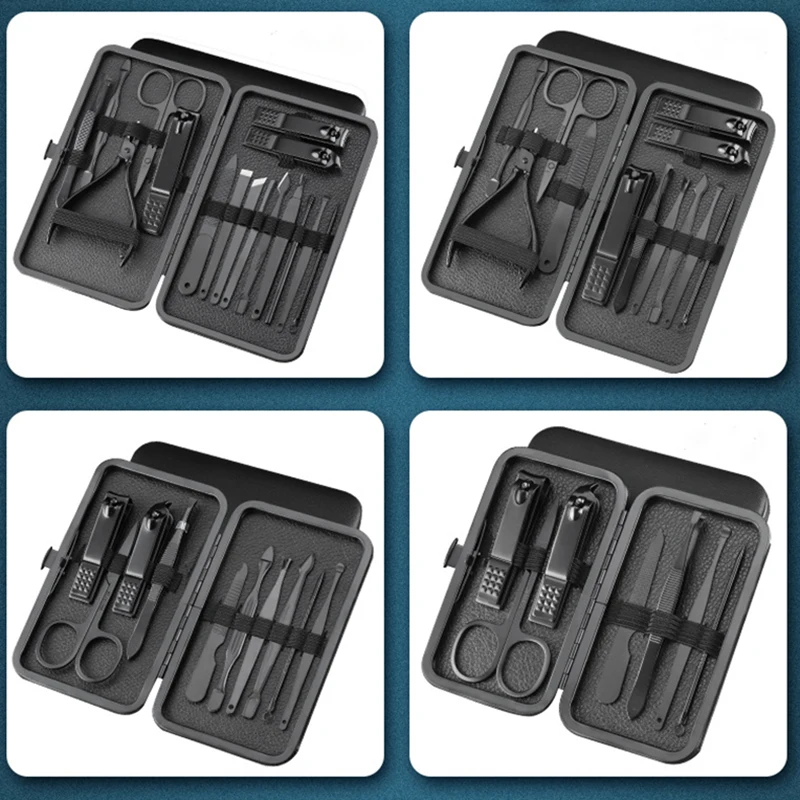 6 Piece Nail Scissors Set Household High End Mens And Womens Special Nail Clippers Manicure Beauty Tools Portable Household 2