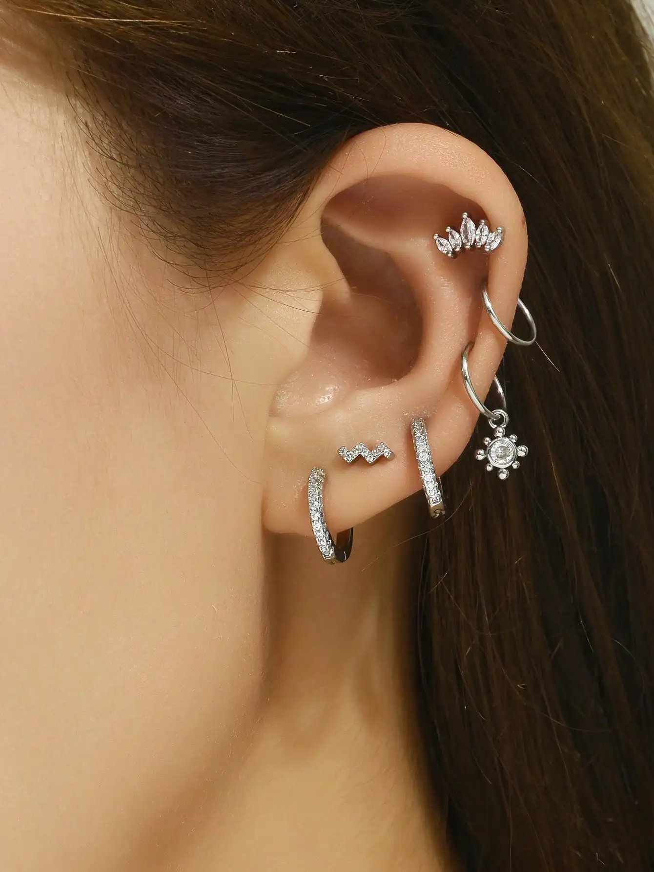 Retro Womens Earrings Set Jewelry Accessories