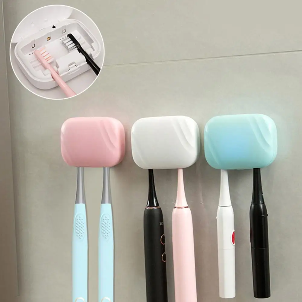 UV-C 전동 칫솔 살균기 360도 소독 3가지 디자인 벽걸이형 충전식 USB 고속 클린 마운트 미닛 P6L6