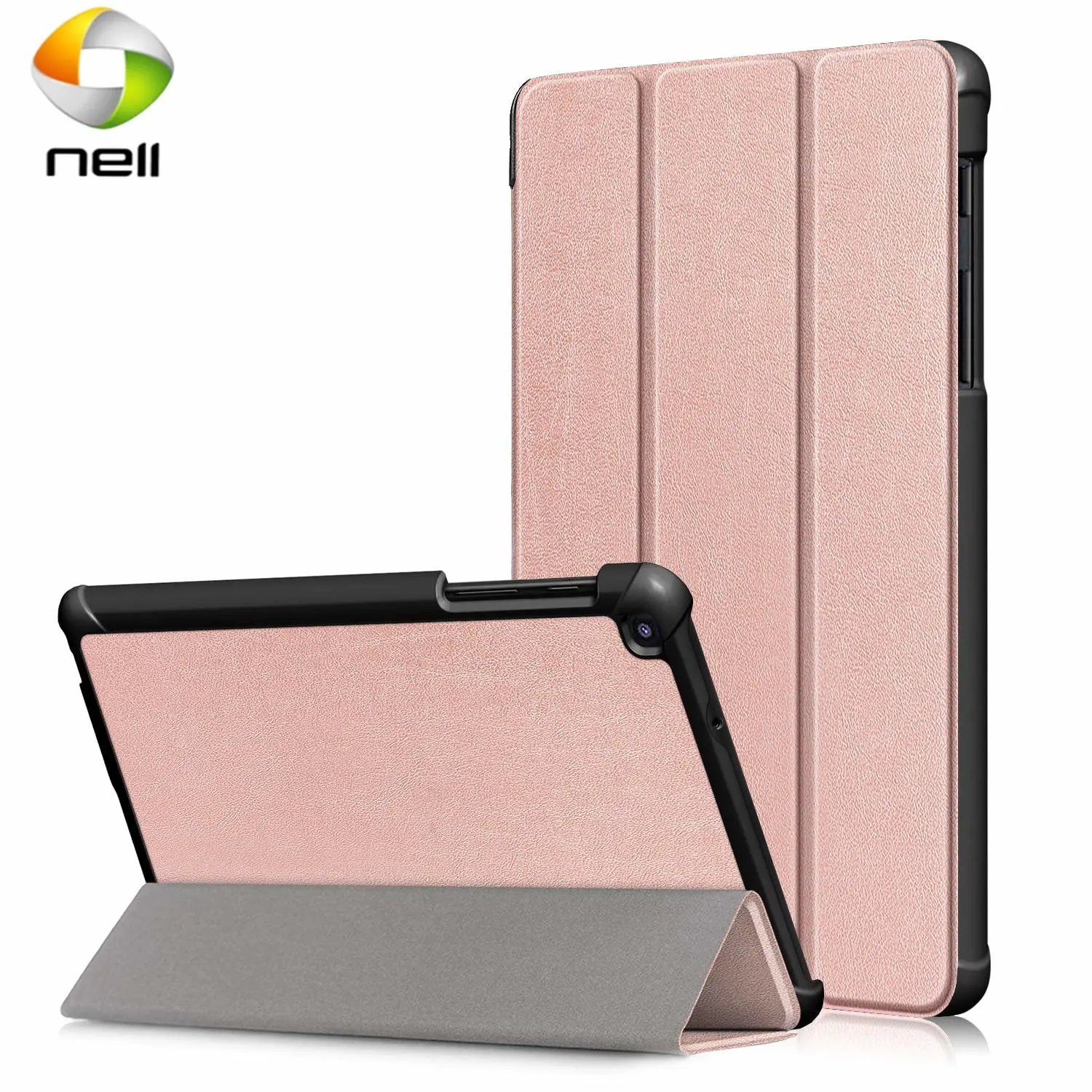 Custodia Per Samsung Galaxy Tab A 8.0 2019, Custodia In Pelle Pu Smart Flip Stand Per Samsung Sm P200 P205 8.0 Antiurto E Antipolvere