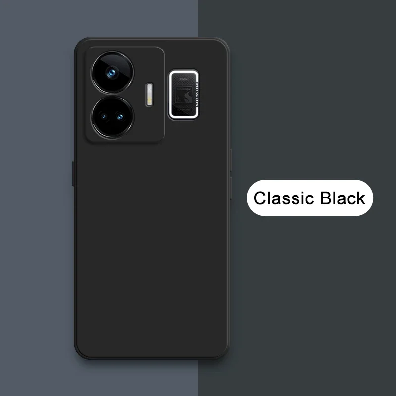 Enhanced Liquid Square Phone Case - Soft Silicone 360° Shockproof Lens Protective Cover