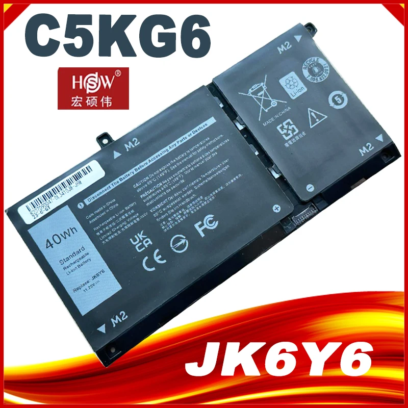 Bateria para Dell Latitude 3410 3510 40wh 1125 v Jk6y6 0c5kg6 C5kg6