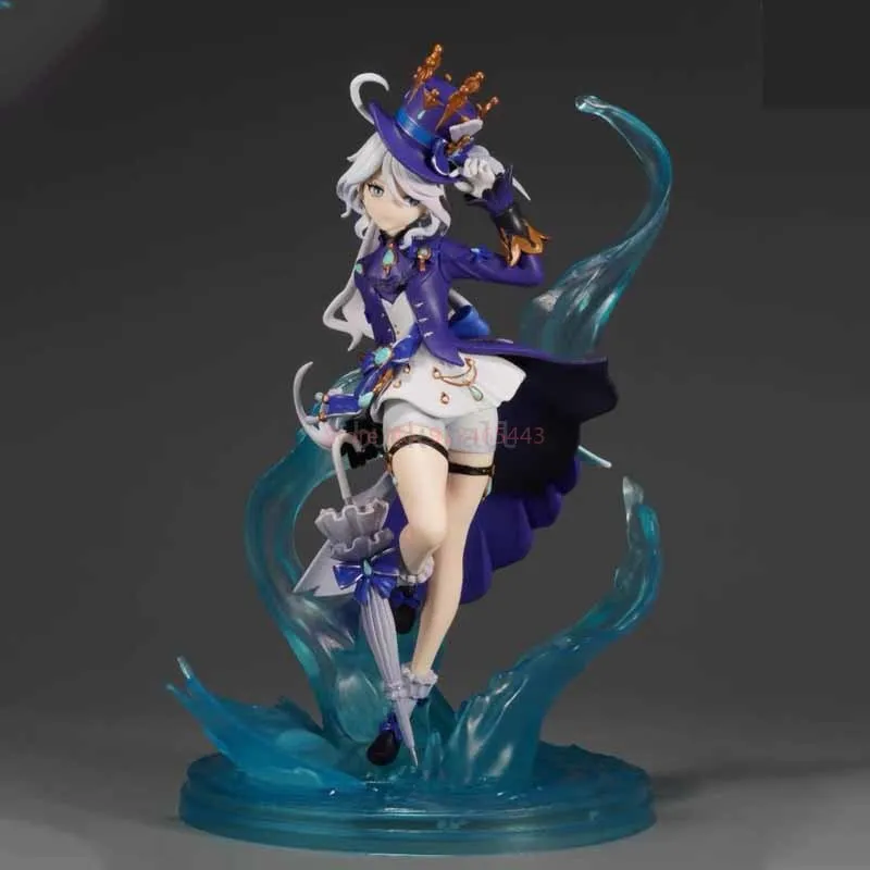 thumbnail image 1 of Figura de impacto Genshin, figura de Furina en postura de pie, modelo de anime Furina, colección, decoración de habitación, muñeca, juguetes para niños, regalo de cumpleaños, 1 of 4
