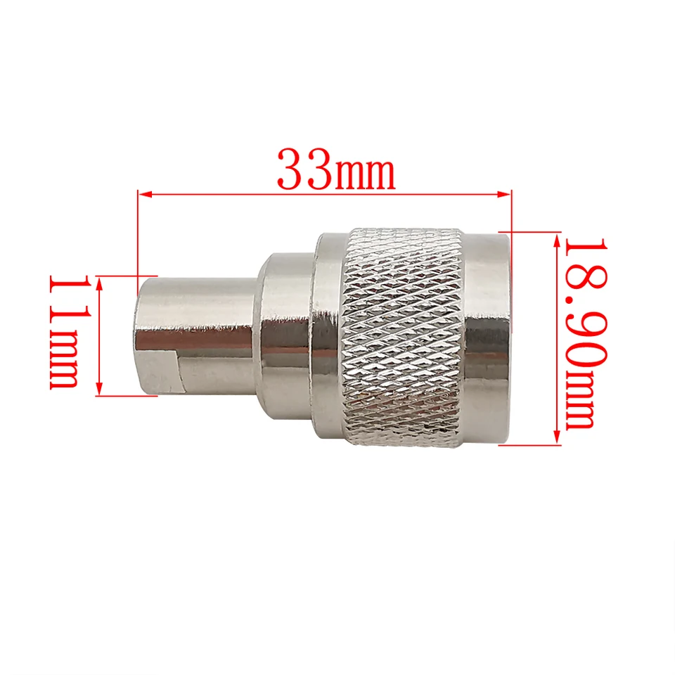 Connettore Pl 259 Pl259 Uhf Maschio Spina Ridotta Spinotto Da Per Cavo Rg58 - Foto 8