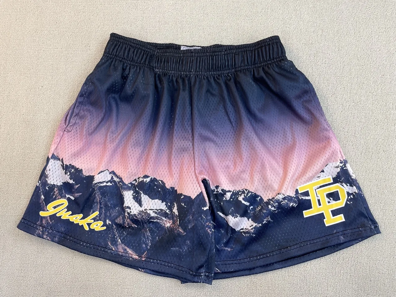 Inaka Shorts 2022 Men Women Classic GYM Basketball Workout Mesh Shorts One Layer Inaka Power Shorts Fashion Design