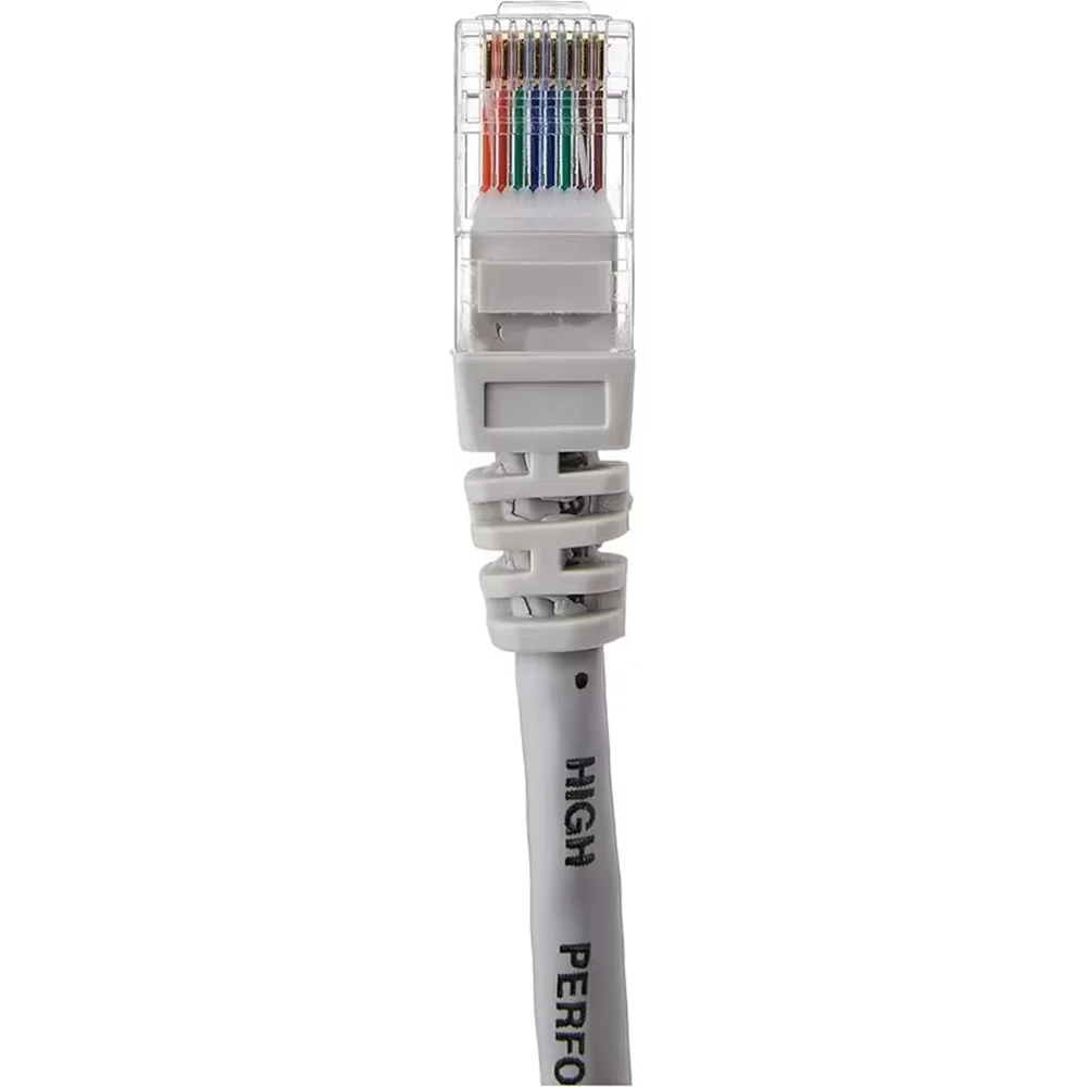Premium Ethernet Patch Cord with RJ45 Connectors - Multiple Length Options Available
