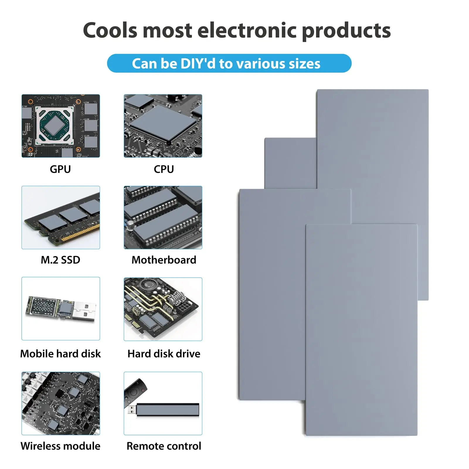 High-Performance Thermal Conductive Silicone Pad for Optimal Heat Management