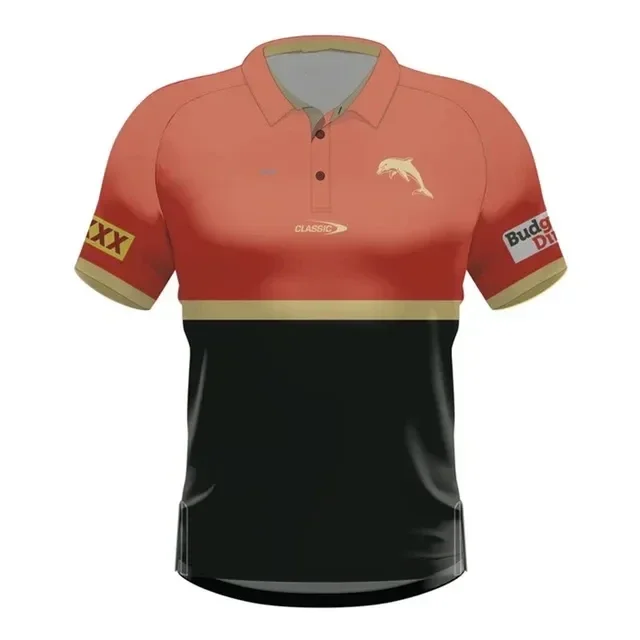 폴로 돌데이브 2024, Maillot 럭비 엔트리, 테일: S-5XL, 고급 품질