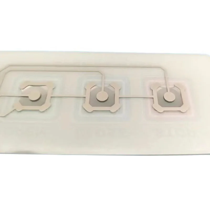 Membrane switch with metal dome PET membrane panel