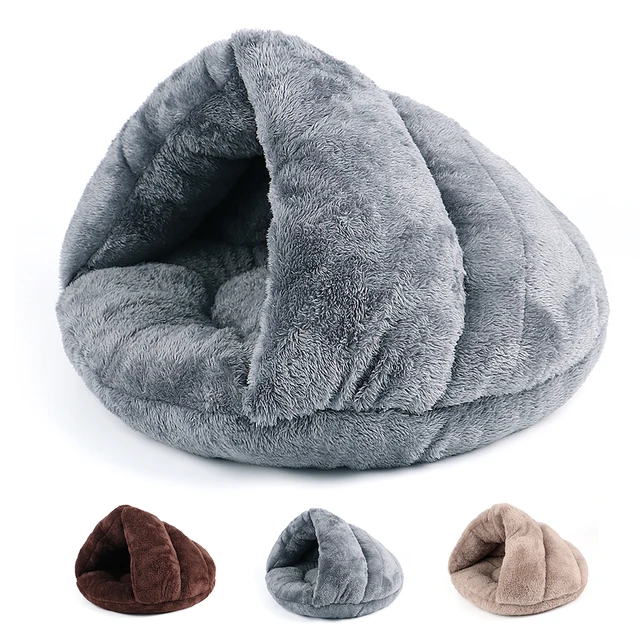 Soft Cat Bed Winter Warm Plush Pet Puupy Kitten Nest Kennel Deep Sleep Cats Cave House For Cats Small Dogs Products Soft Cat Bed Winter Warm Plush Pet Puupy Kitten Nest Kennel Deep Sleep Cats Cave House For Cats Small Dogs Products