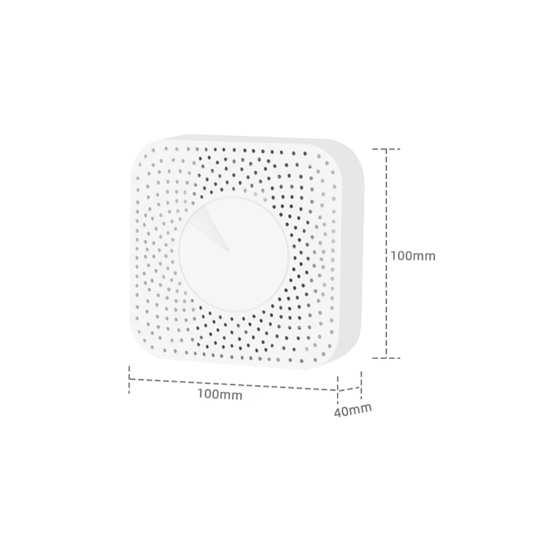 Tuya Smart Home Sensor de Temperatura Zigbee,