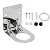 Universal Shower Gel Bottle Rack Stainless Steel Wall Mounted Shampoo Bottle Holder Soap Dispenser Hook 4