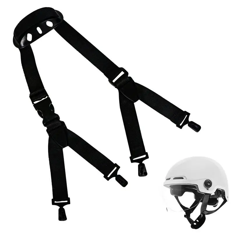 

Safety Hat Chin Straps Adjustable Safety Hard Hat Strap With Chin Cup Clip On Hard Hat Accessories Protective Gear For