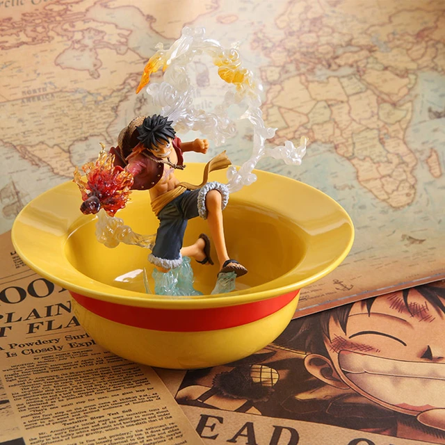 Luffy Strawhat Bowl Ramen Anime 8 Inch HOT