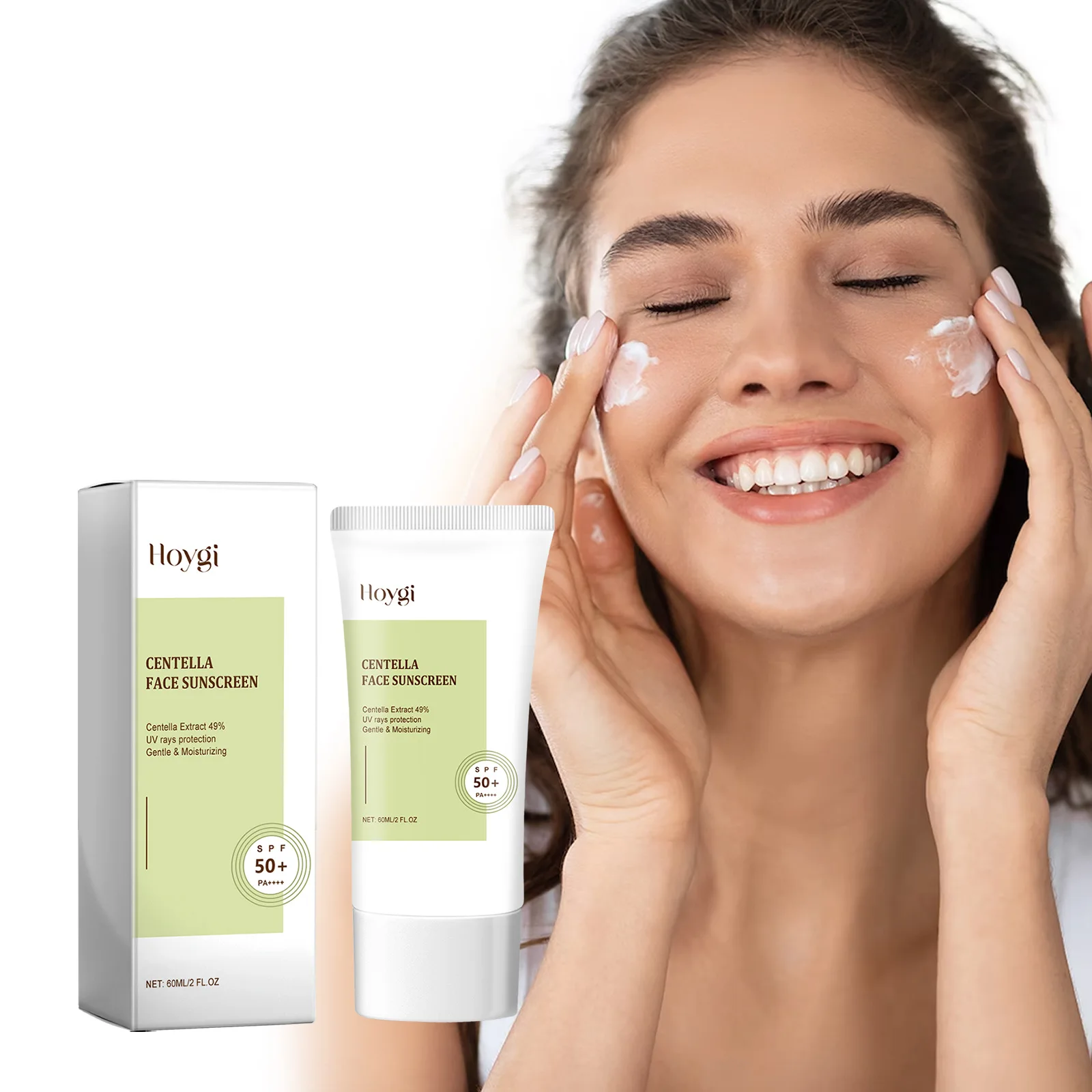 Sun Protective Cream Sun Block Isolation Anti Oxidant UV Protection Facial Solar Blocker Refreshing Non Greasy Sunscreen Lotion