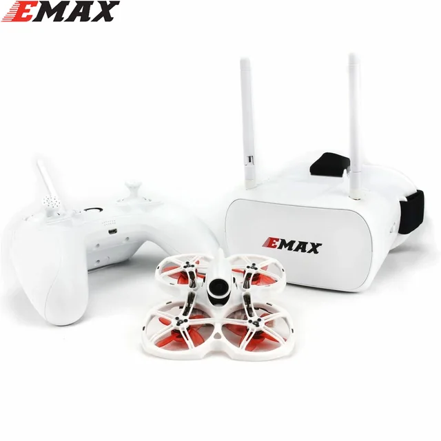 EMAX Tinyhawk II 75mm 1-2S Whoop FPV Racing Drone RTF / BNF FrSky D8 Runcam Nano2 Cam 25/100/200mw VTX 5A Blheli_S ESC 1